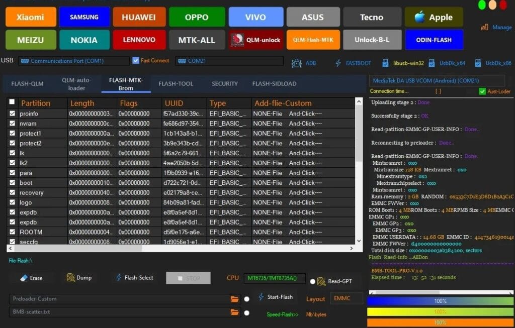 BMB tool