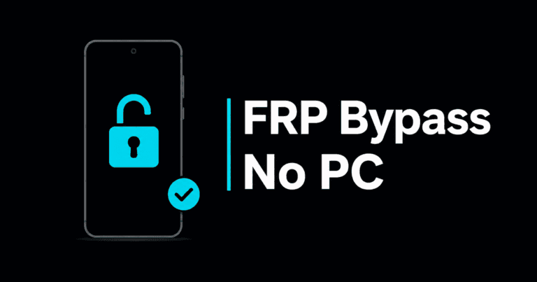 FRP Bypass Without PC
