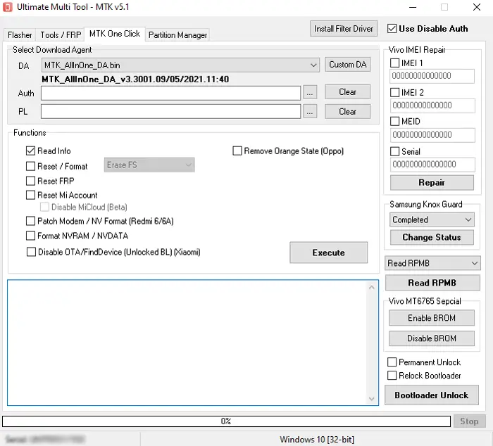 UMT MTK Setup File v5.1