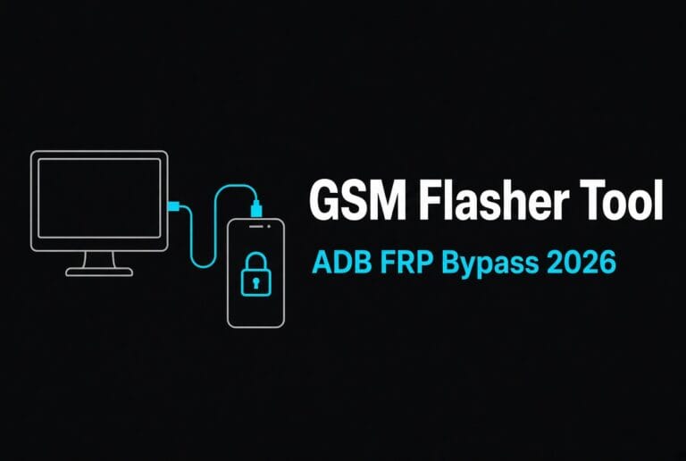 GSM Flasher ADB Bypass FRP Tool