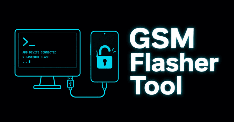 GSM Flasher ADB Bypass FRP Tool