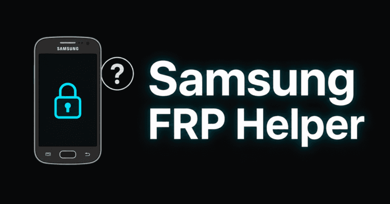 Samsung FRP Helper