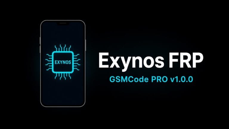 Exynos FRP GSMCode PRO